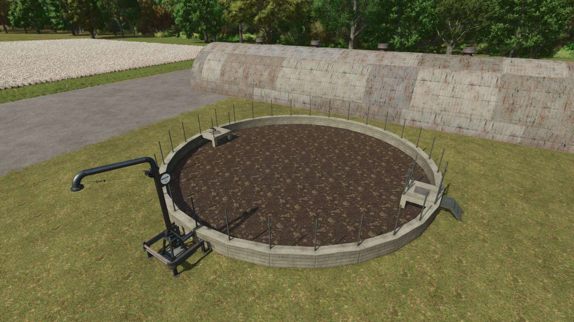 FS25 Digestate silo v1.0 Placeable Objects Mod FS25 Mod Free Download