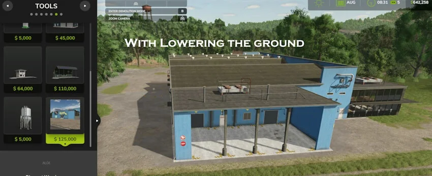 FS25 Discount Warehouse v1.0 Placeable Objects Mod FS25 Mod Free Download