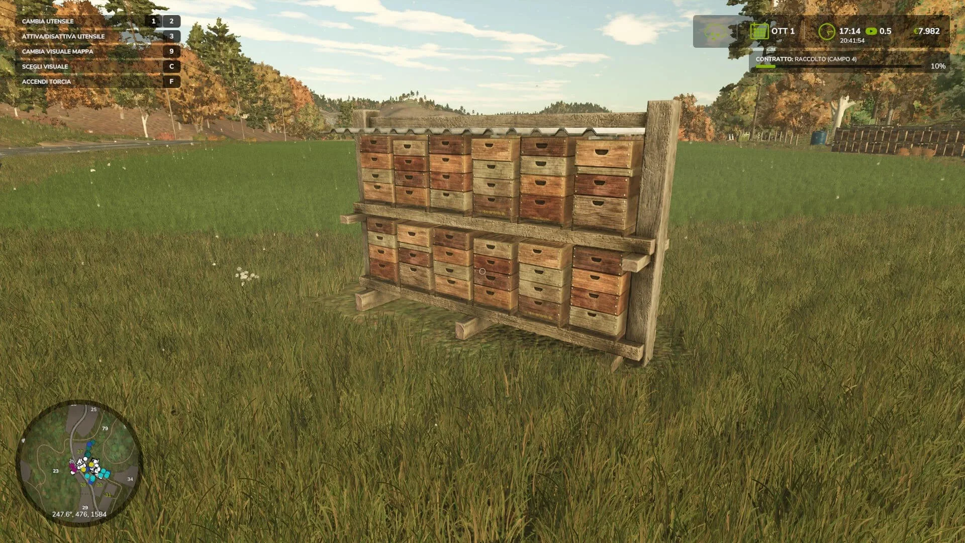 FS25 Fast hive v1.0 Placeable Objects Mod FS25 Mod Free Download
