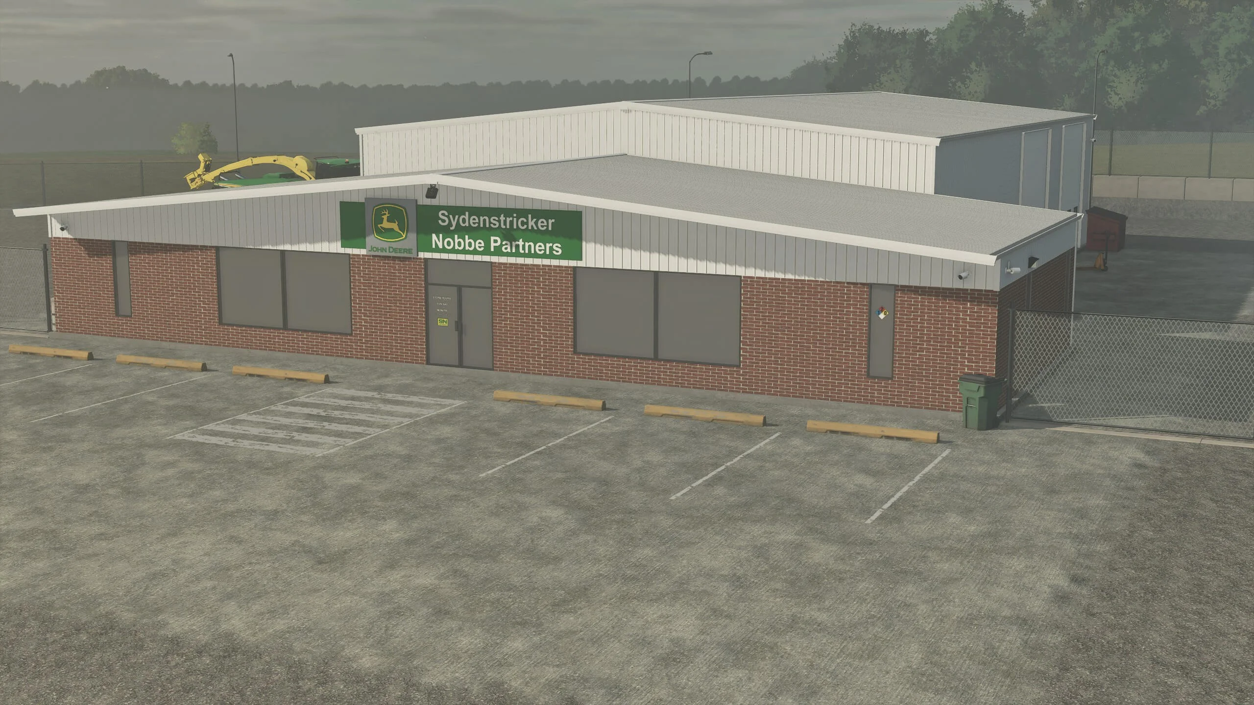 FS25 John Deere SN Partners Dealership V1.0 Placeable Objects Mod FS25 Mod Free Download