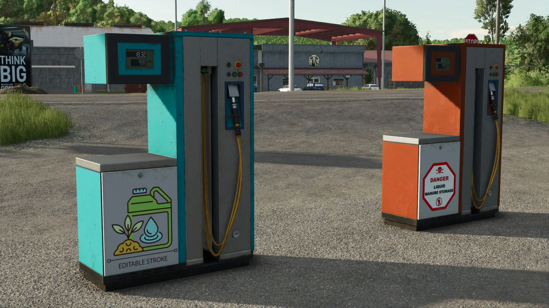 FS25 Liquid filling stations v1.1 Placeable Objects Mod FS25 Mod Free Download
