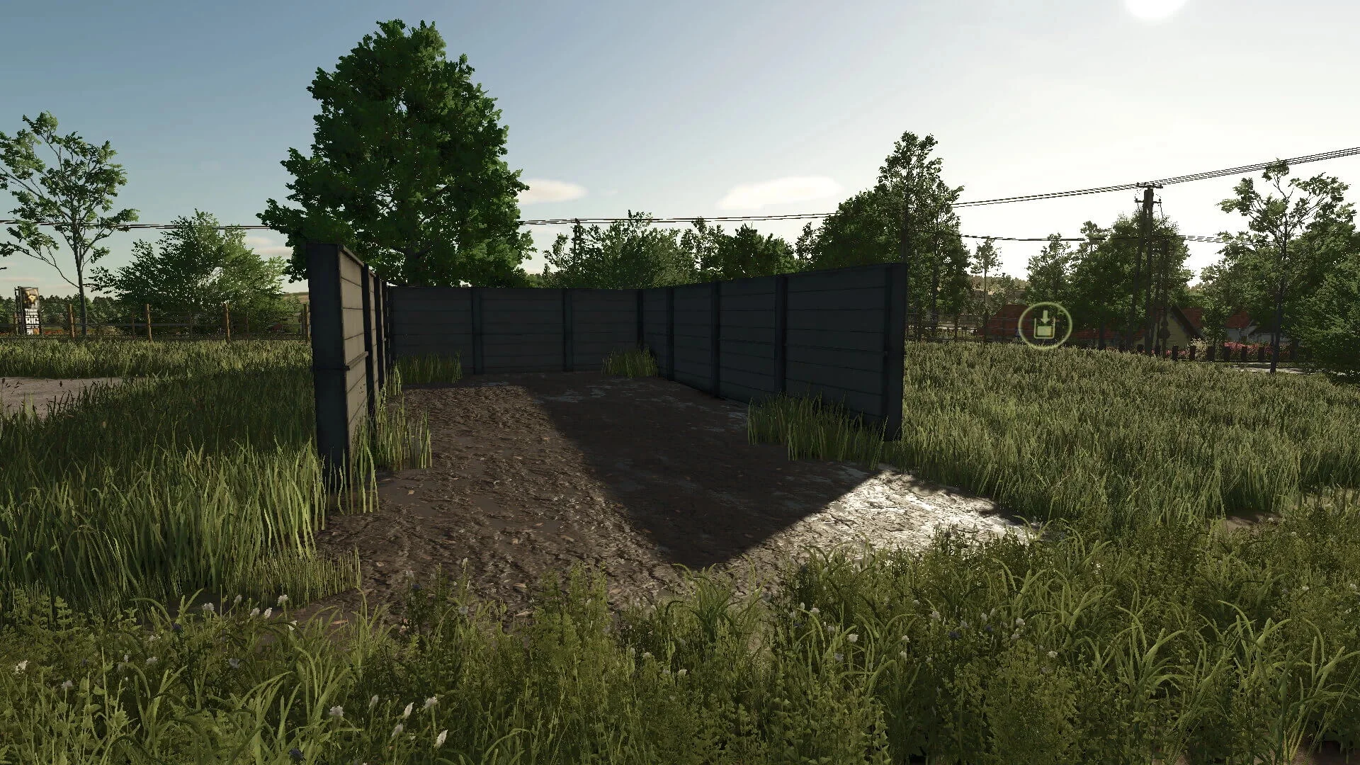 FS25 ManureHeap small v1.0 Placeable Objects Mod FS25 Mod Free Download