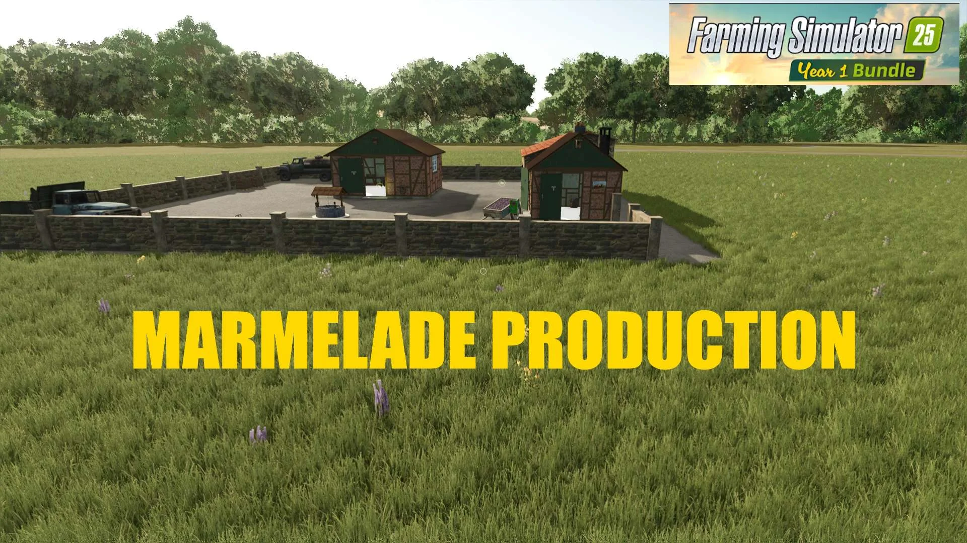 FS25 MARMELADE PRODUCTION v1.1 Placeable Objects Mod FS25 Mod Free Download