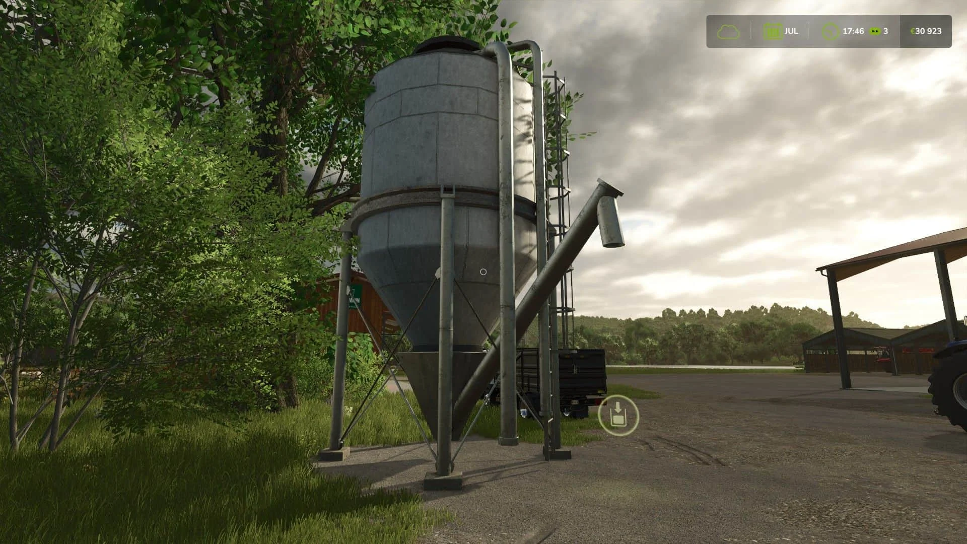 FS25 Multifruit shopping station v1.0 Placeable Objects Mod FS25 Mod Free Download