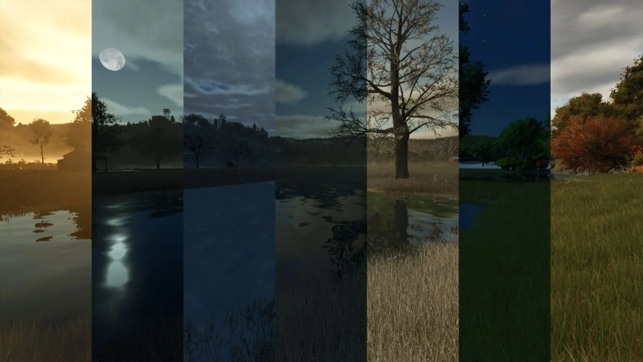 FS25 Natural Water Rivers And Ponds Pack v1.0 Placeable Objects Mod FS25 Mod Free Download