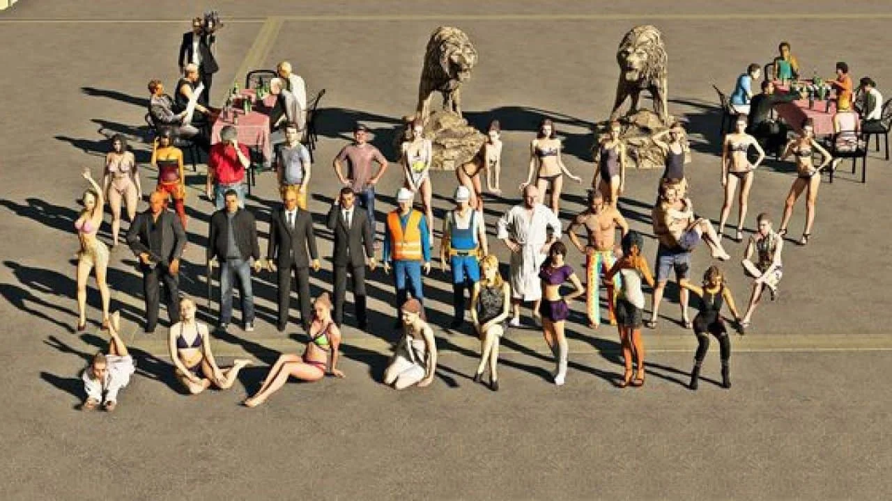 FS25 Placeable People Roleplay v2.0 Placeable Objects Mod FS25 Mod Free Download