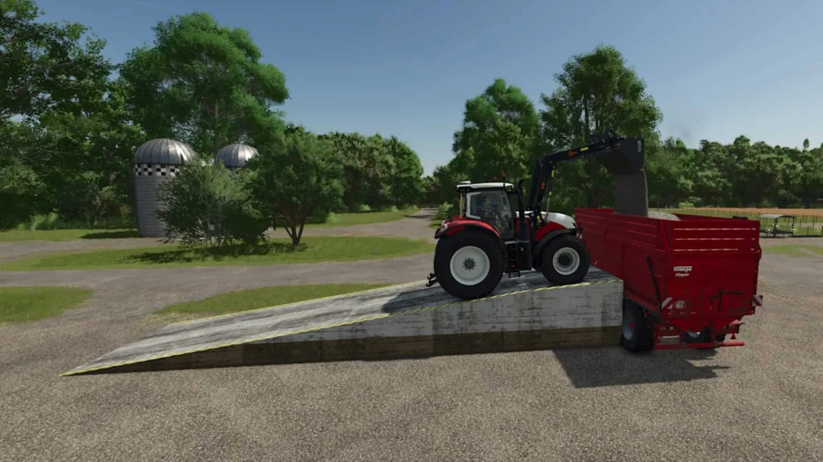 FS25 Placeable Ramp v1.0 Placeable Objects Mod FS25 Mod Free Download