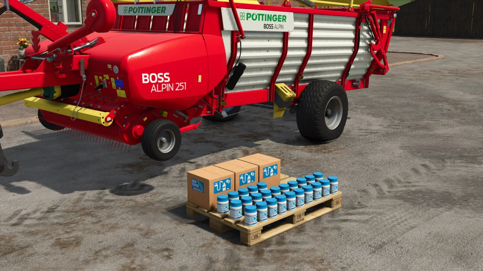FS25 Provita Supplements BONSILAGE v1.0 Placeable Objects Mod FS25 Mod Free Download