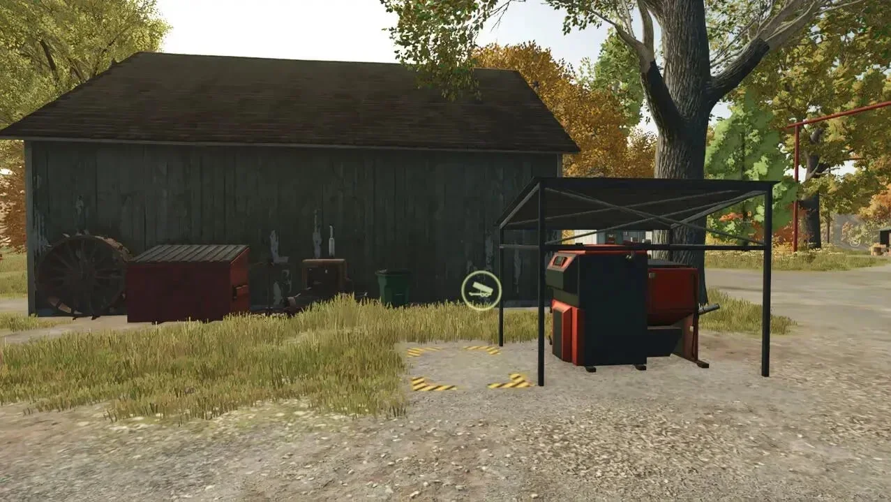 FS25 Small Heating Plant v1.0 Placeable Objects Mod FS25 Mod Free Download