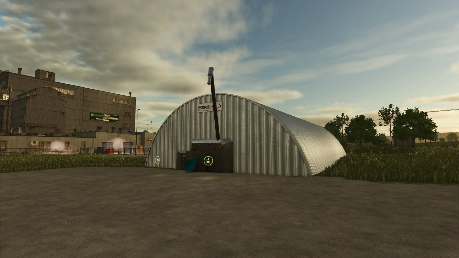 FS25 Small Placeable Point of Sale v1.0 Placeable Objects Mod FS25 Mod Free Download