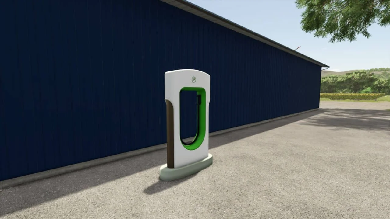 FS25 Super Charger Station (x5) v1.0.0.3 Placeable Objects Mod FS25 Mod Free Download