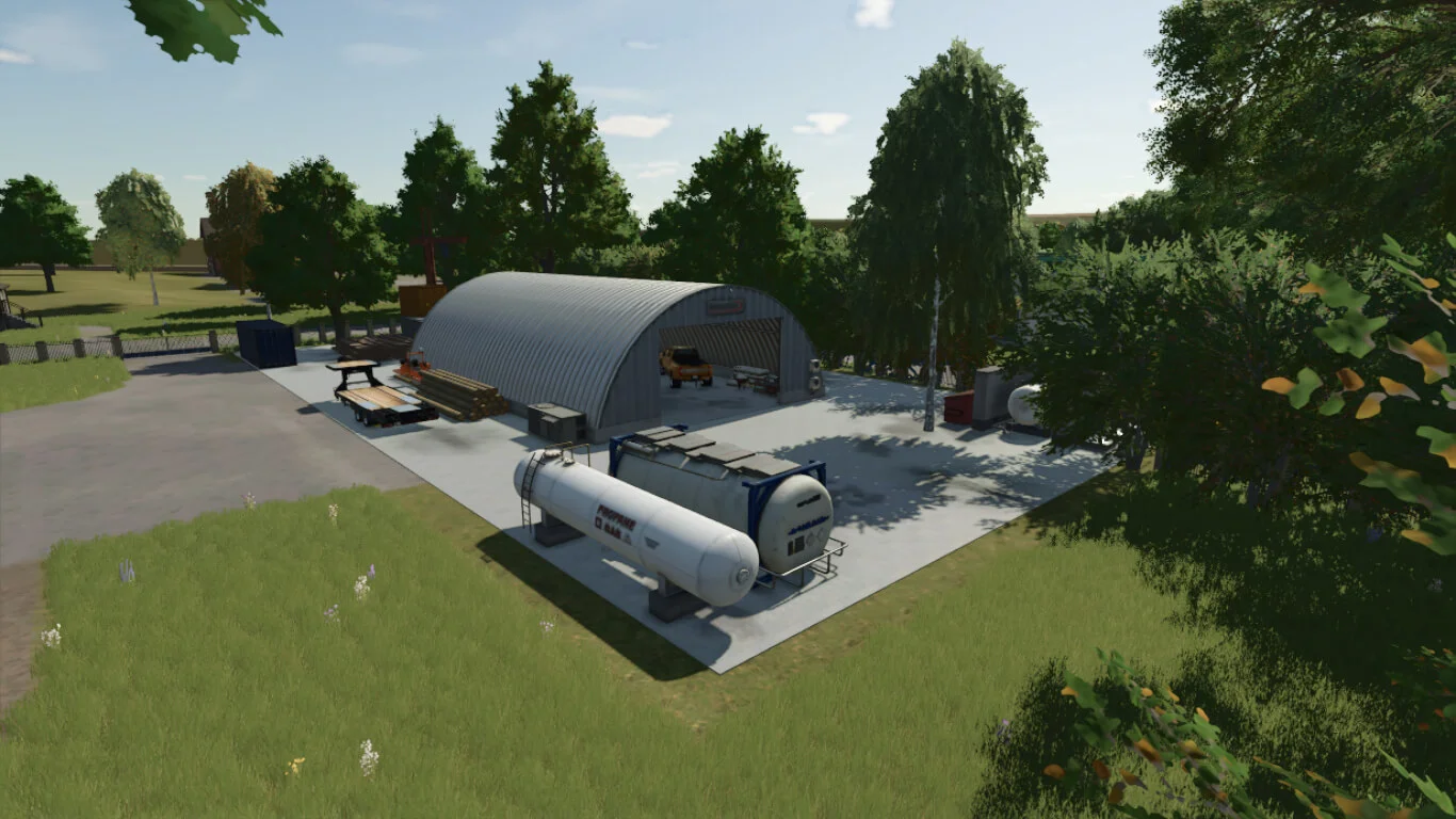 FS25 The Secret Bunker V1.0 Placeable Objects Mod FS25 Mod Free Download