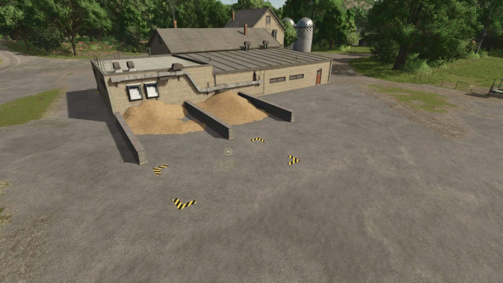 FS25 Unload Zones Pack v1.0 Placeable Objects Mod FS25 Mod Free Download