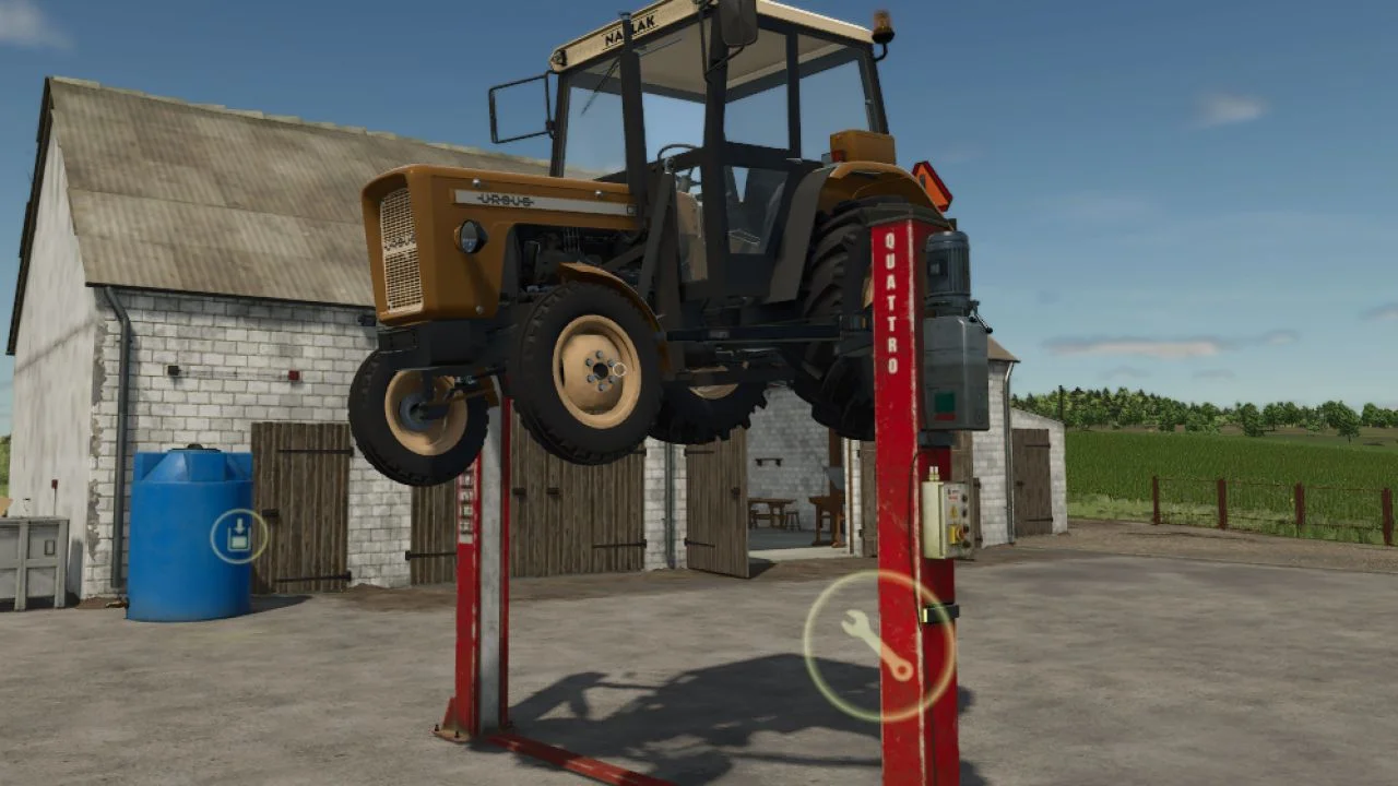 FS25 Vehicle repair station v1.0 Placeable Objects Mod FS25 Mod Free Download