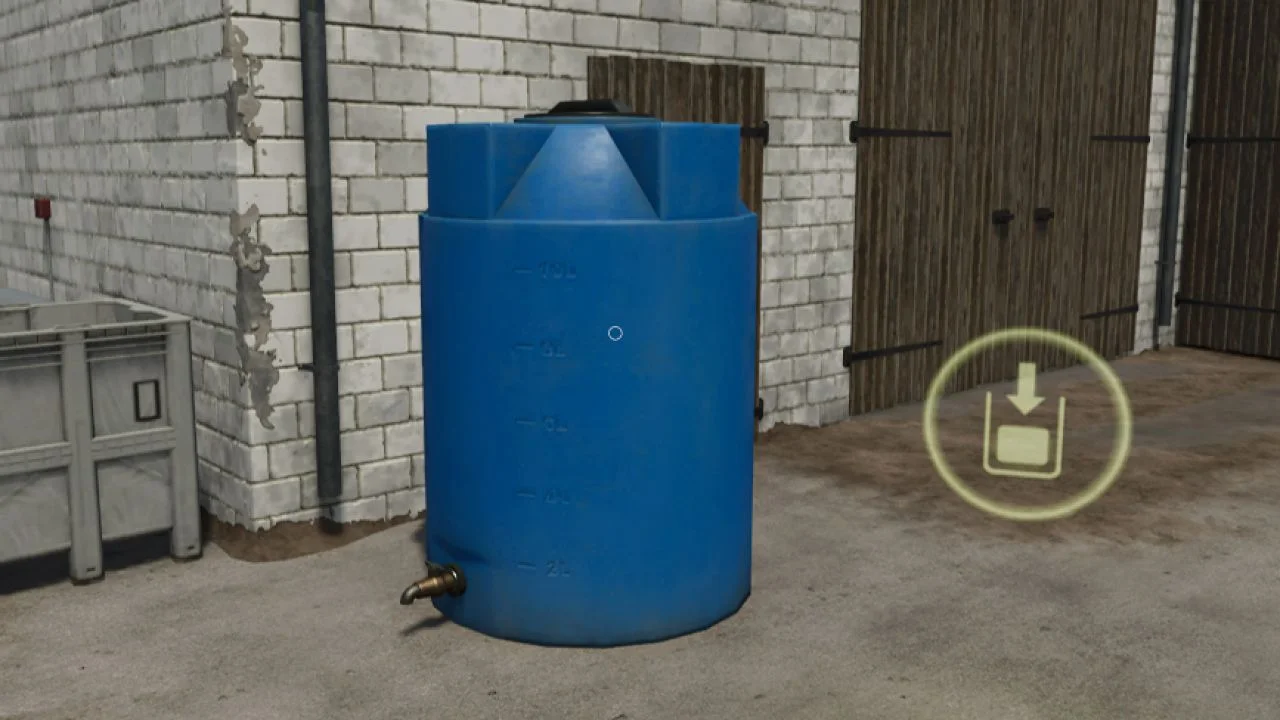 FS25 Water Tank v1.0 Placeable Objects Mod FS25 Mod Free Download