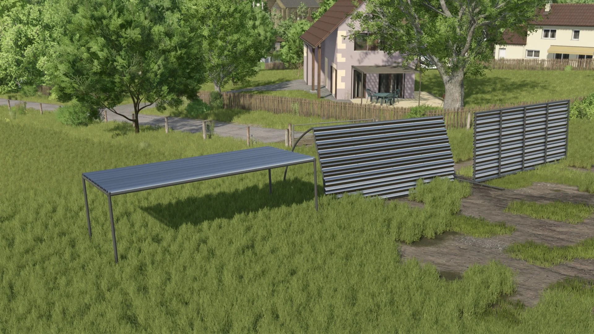 FS25 Windbreaker package V1.0 Placeable Objects Mod FS25 Mod Free Download