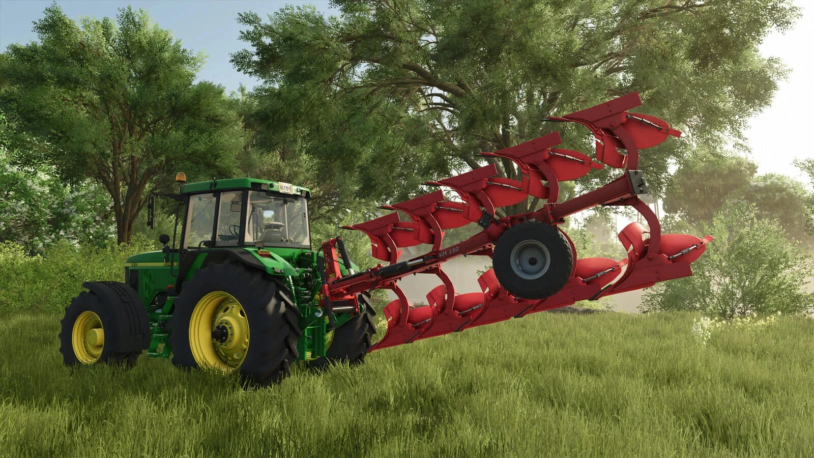 FS25 Akpil KM180 4+1+1 v1.1 Plows Mod FS25 Mod Free Download