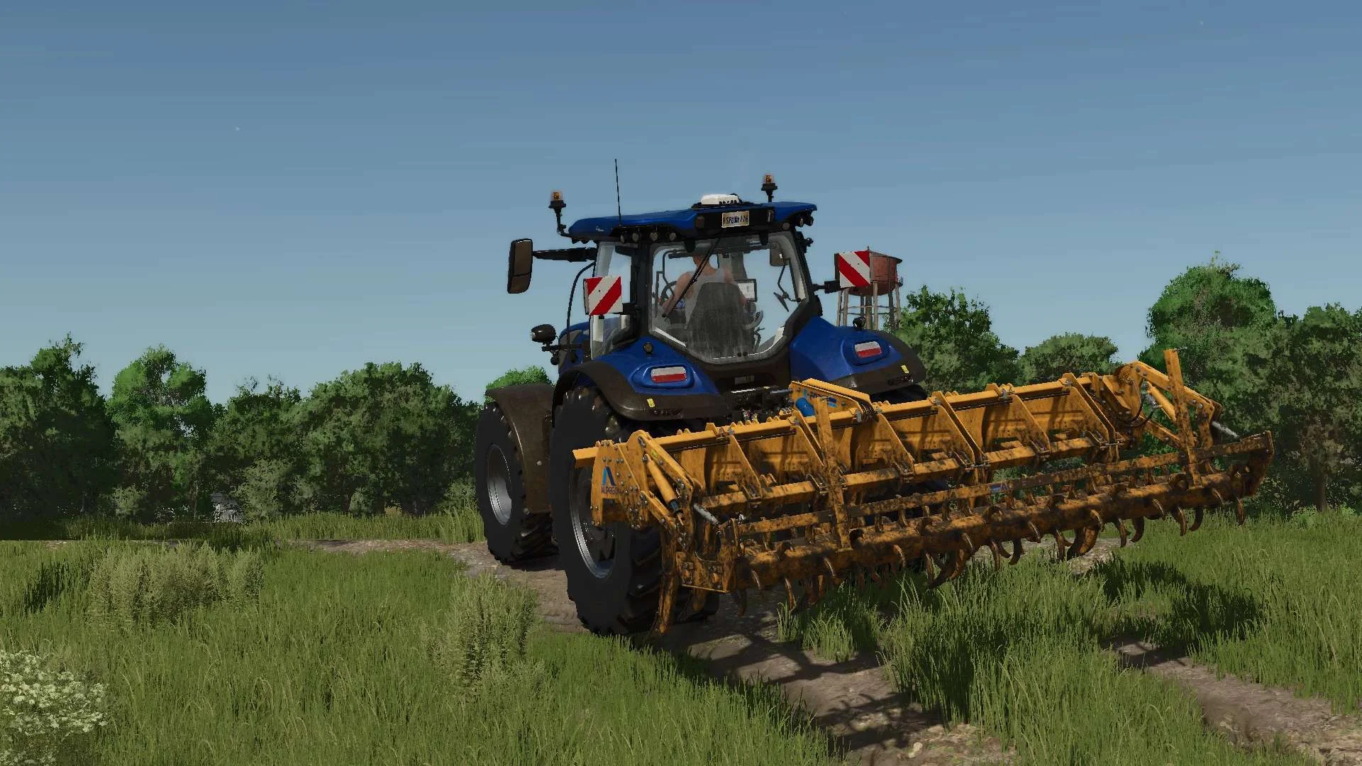 FS25 Alpego kForce 400 Plow Mode v1.0 Plows Mod FS25 Mod Free Download