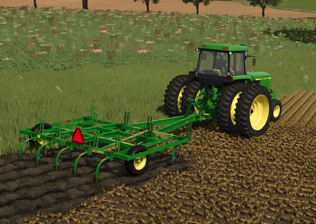 FS25 John Deere 1600 Rusty Chisel Plow V1.0 Plows Mod FS25 Mod Free Download