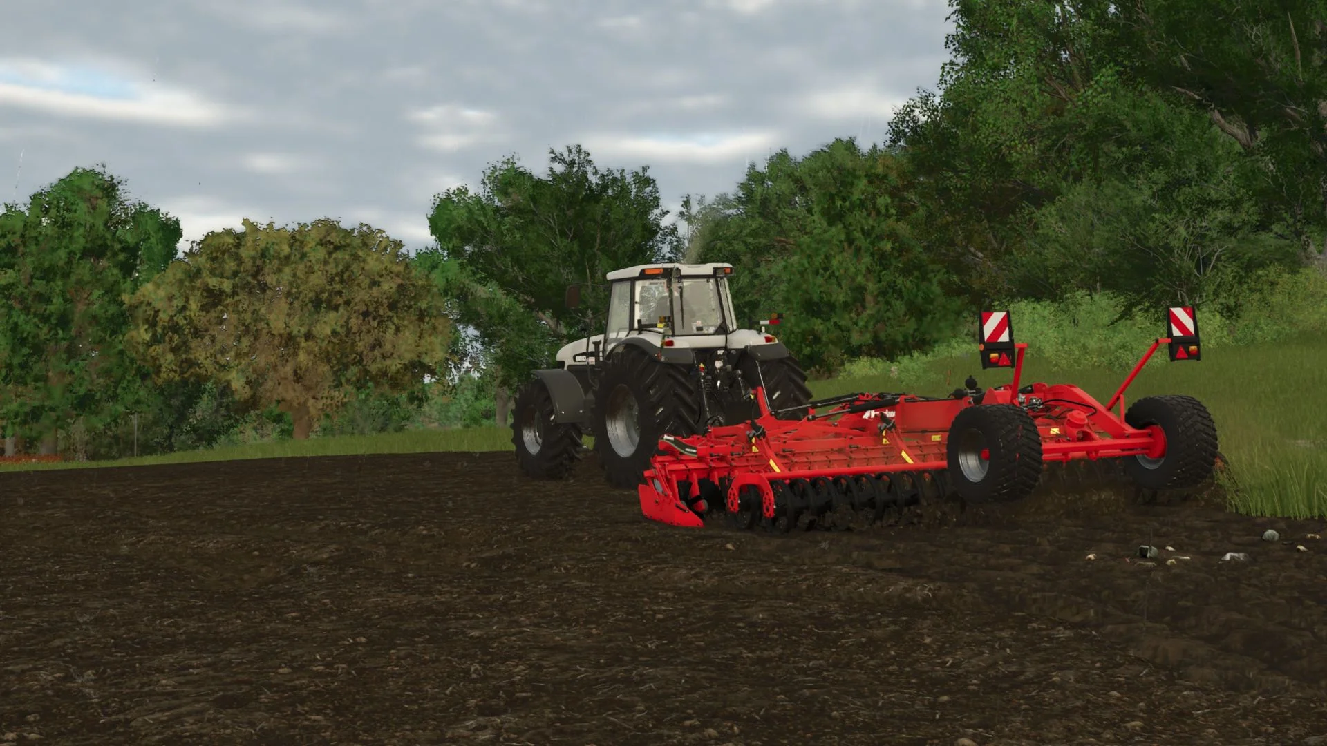 FS25 Kverneland Qualidisc Pro 6001T Plow v1.0 Plows Mod FS25 Mod Free Download