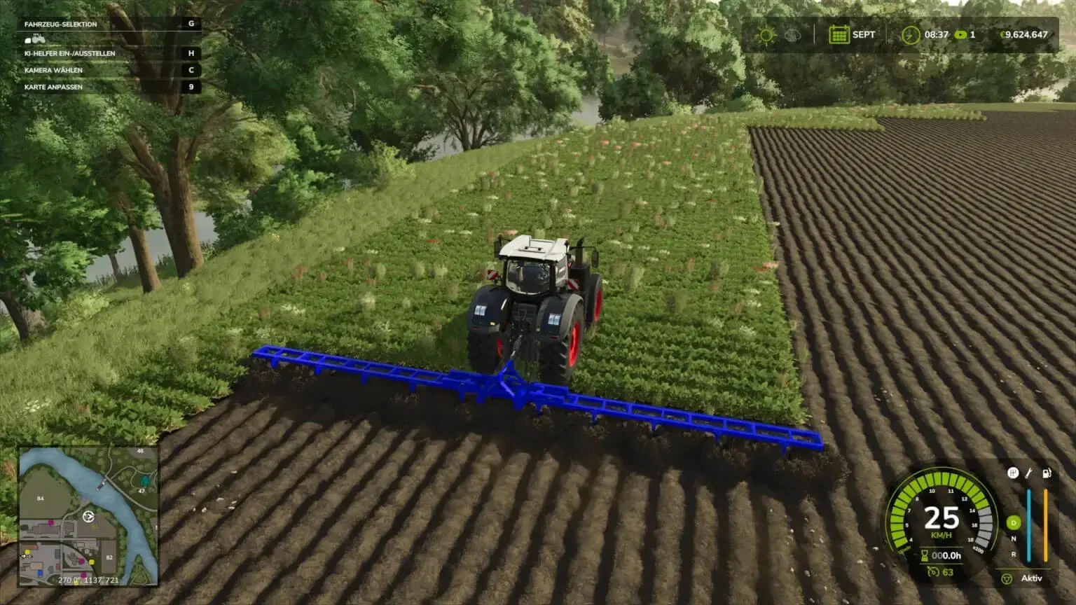 FS25 Lizard MT deep loosener (with plough) v1.0 Plows Mod FS25 Mod Free Download