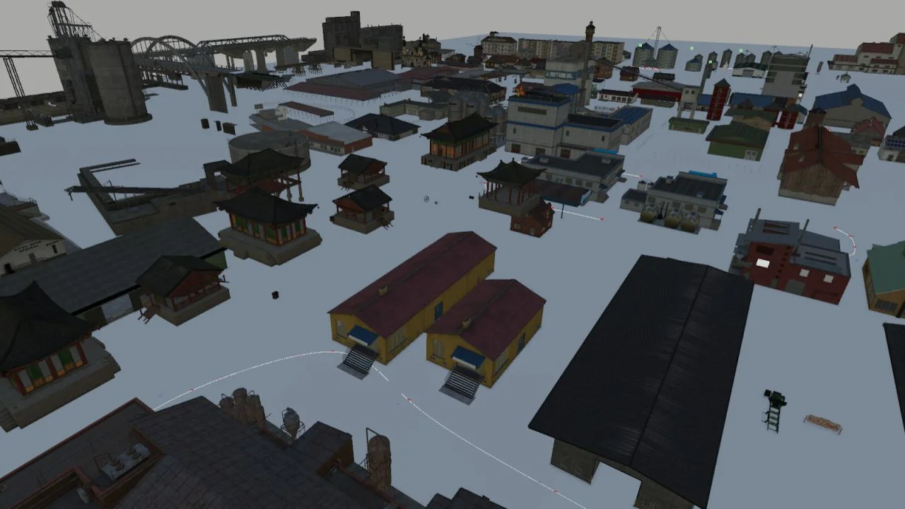FS25 All Buildings Prefab V1.0 FS25 Mod Free Download