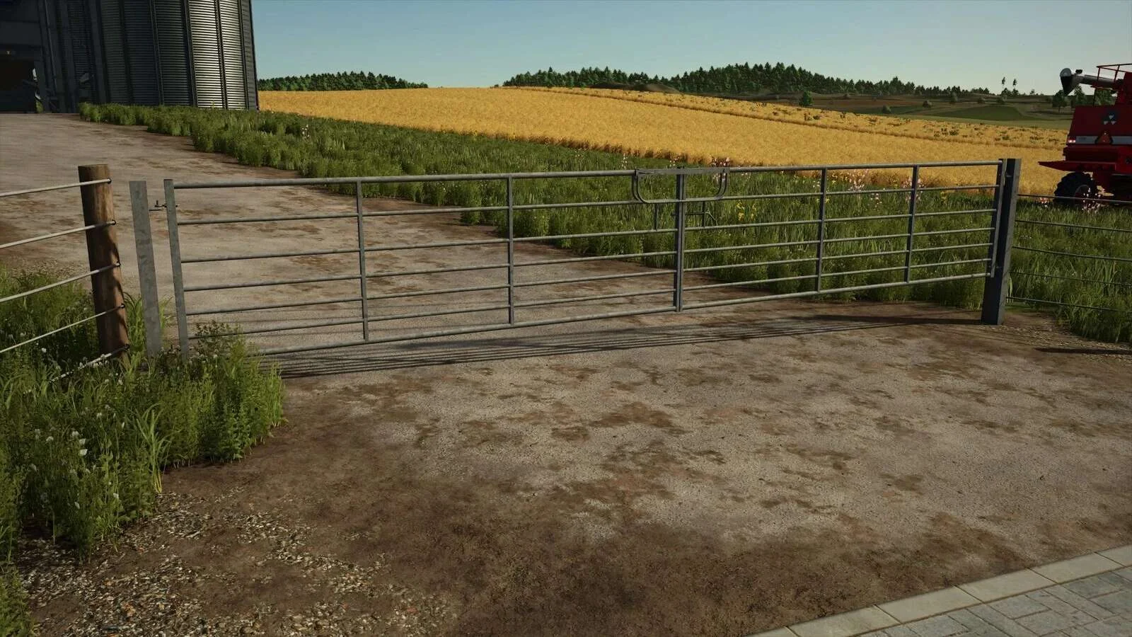 FS25 British Field Gates Prefab v1.0 FS25 Mod Free Download