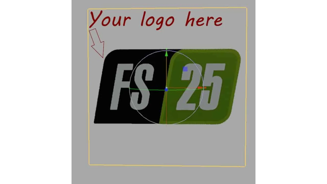 FS25 Decal (two sided) Prefab v1.0 FS25 Mod Free Download