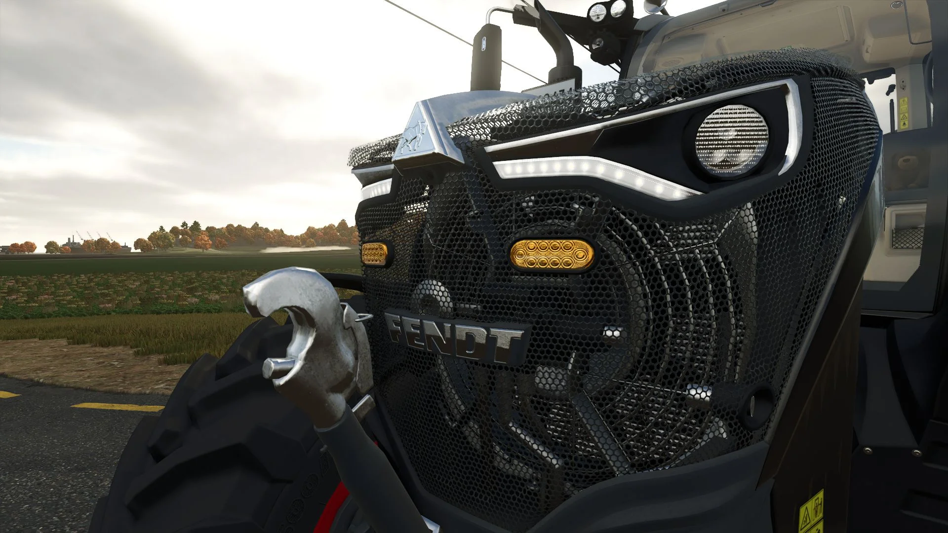 FS25 Flash Light Orange (Prefab) V1.0 FS25 Mod Free Download