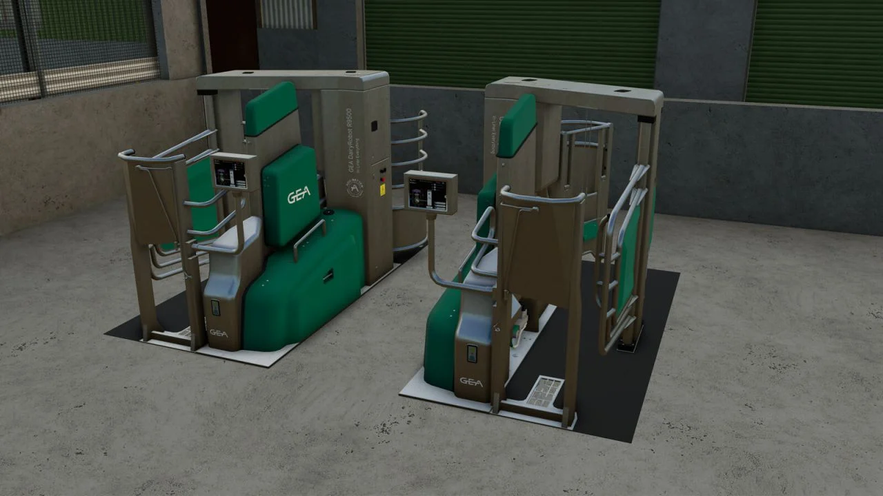 FS25 GEA DairyRobot9500 Prefab V1.0 FS25 Mod Free Download
