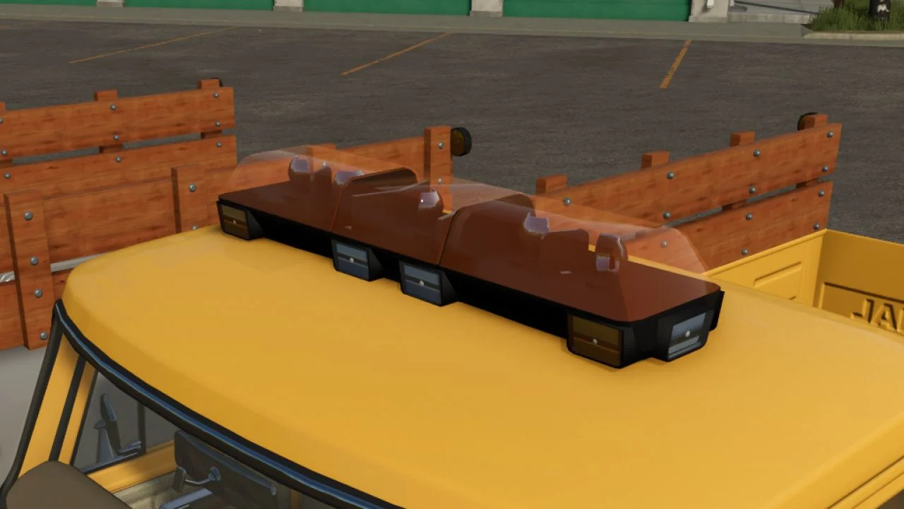 FS25 Hawk Series Lightbar v1.0 Prefab Mod FS25 Mod Free Download