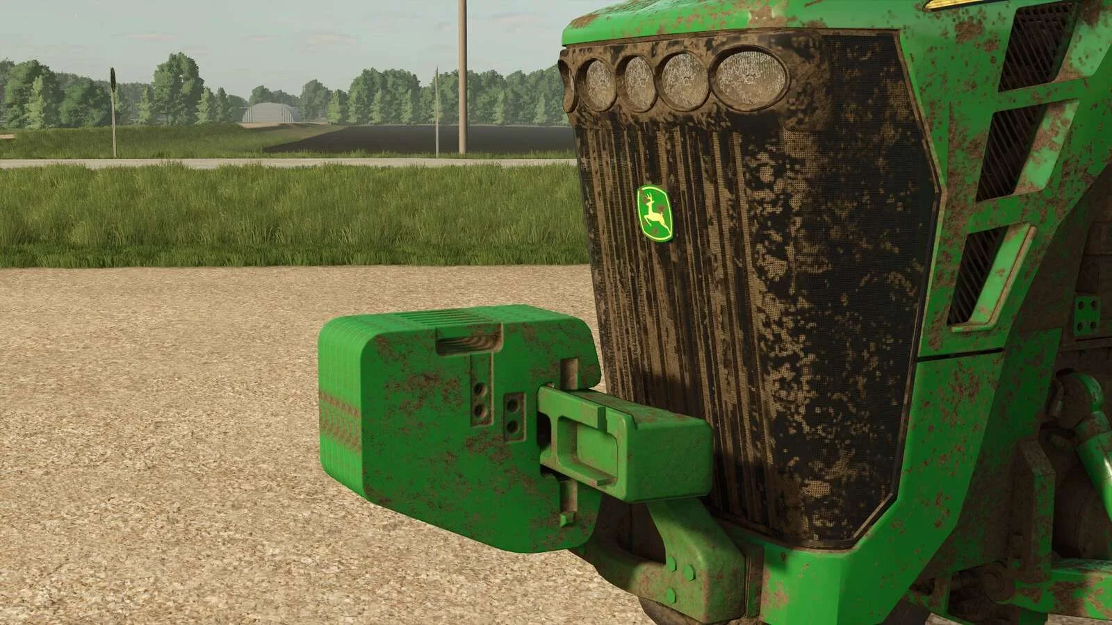 FS25 John Deere Front Suitcase Weights Prefab v1.0 FS25 Mod Free Download