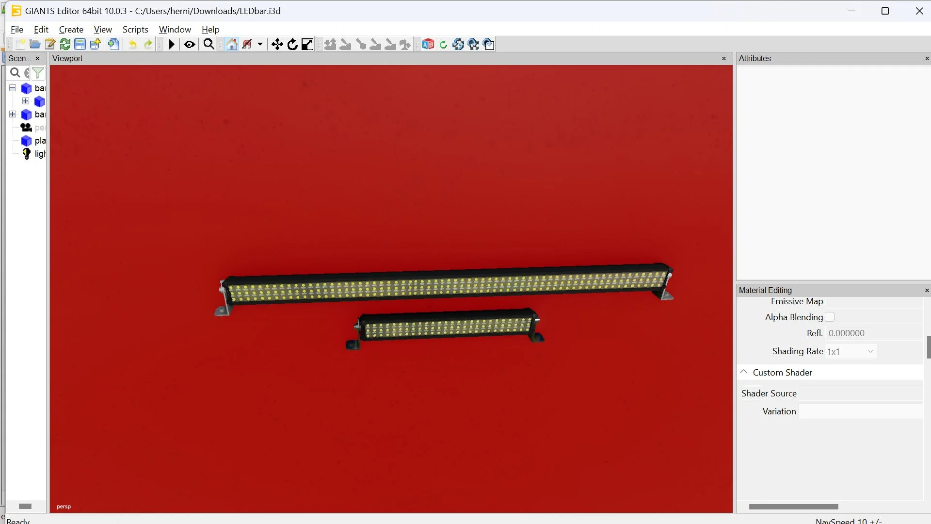 FS25 LED bars V1.0 Prefab Mod FS25 Mod Free Download
