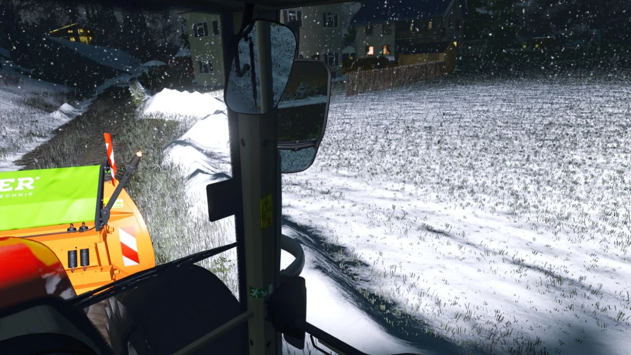 FS25 Snow Texture V1.0 Prefab Mod FS25 Mod Free Download