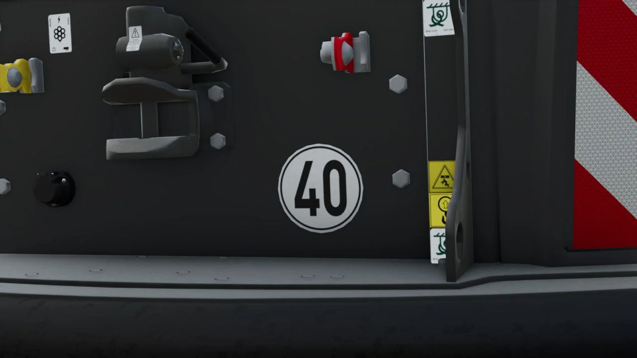 FS25 Speed Sticker Prefab V1.0 FS25 Mod Free Download