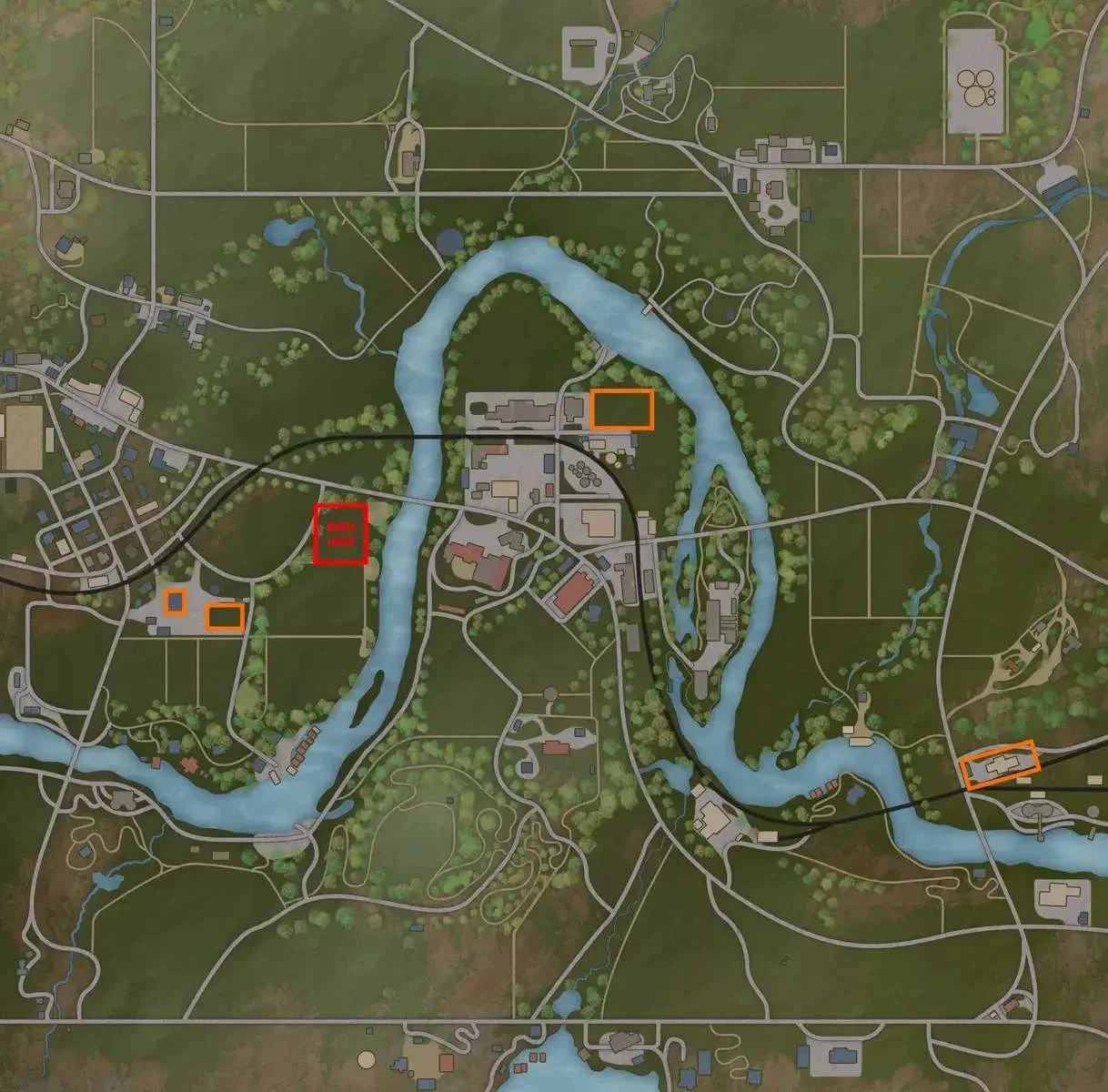 FS25 Baustellen Map Savegame v1.0 Savegames Mod FS25 Mod Free Download