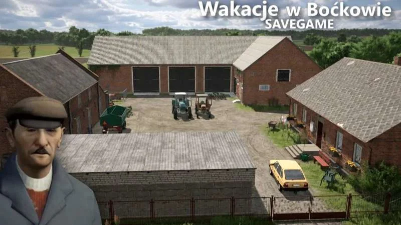 FS25 Holidays in Bockowo Savegame v1.0 Savegames Mod FS25 Mod Free Download
