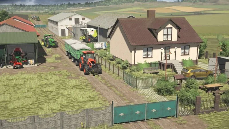 FS25 Medium Polish Farm v1.0 Savegames Mod FS25 Mod Free Download