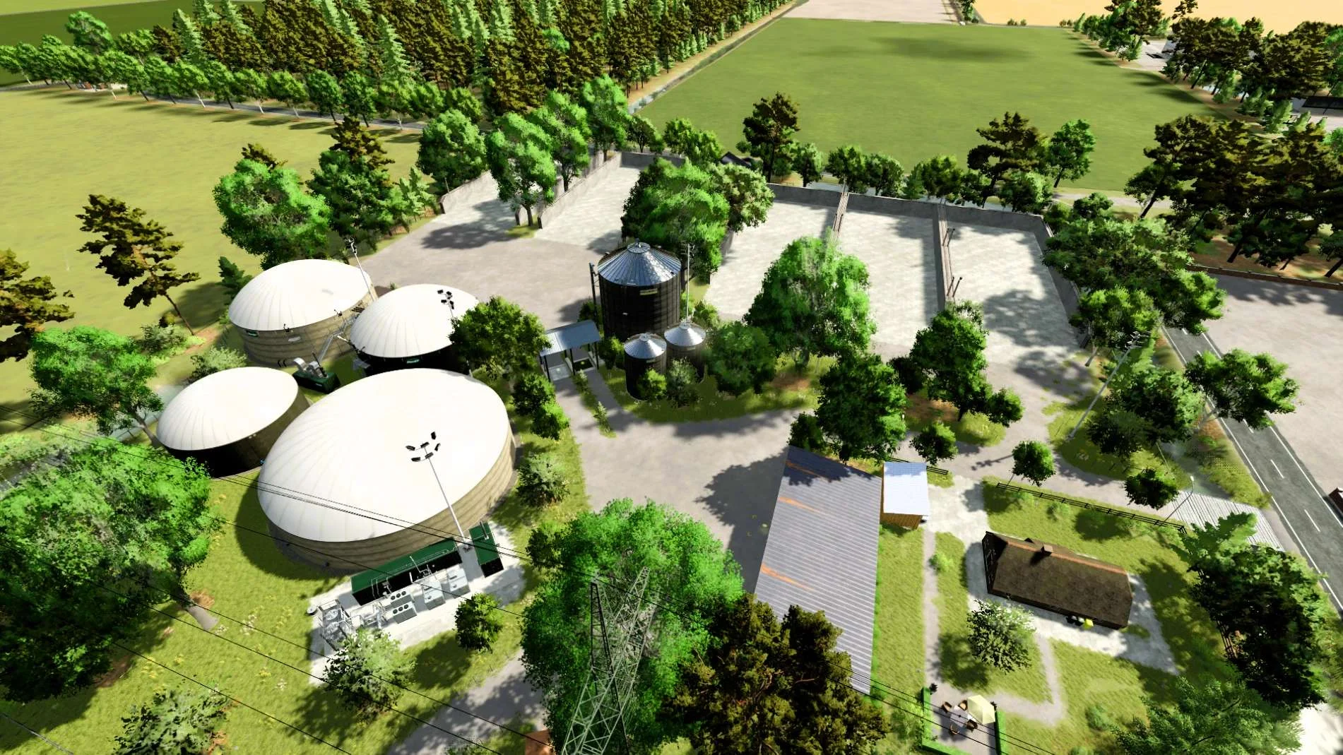 FS25 Nordfriesische Marsch oG Mod Map Muster Savegame v1.0 Savegames Mod FS25 Mod Free Download