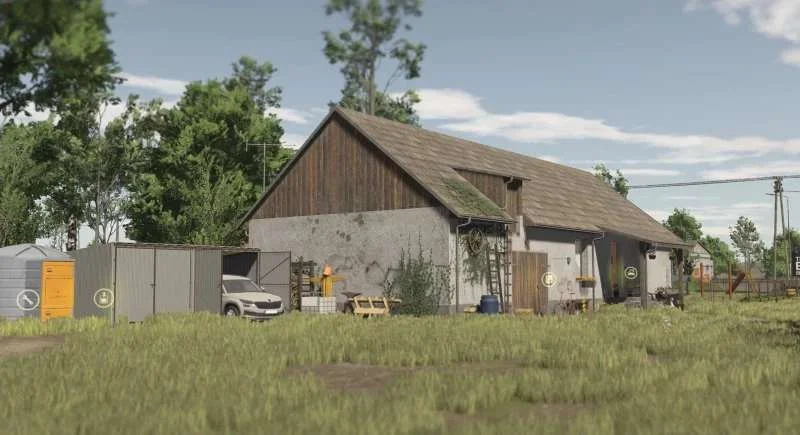 FS25 Save ZIELONKA MEDIUM POLISH FARM v1.0 Savegames Mod FS25 Mod Free Download