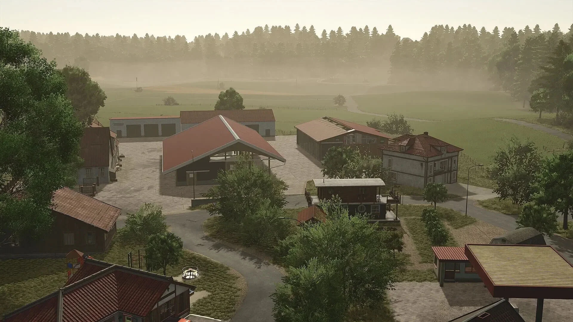 FS25 Savegame Oberschwaben V1.0 Savegames Mod FS25 Mod Free Download