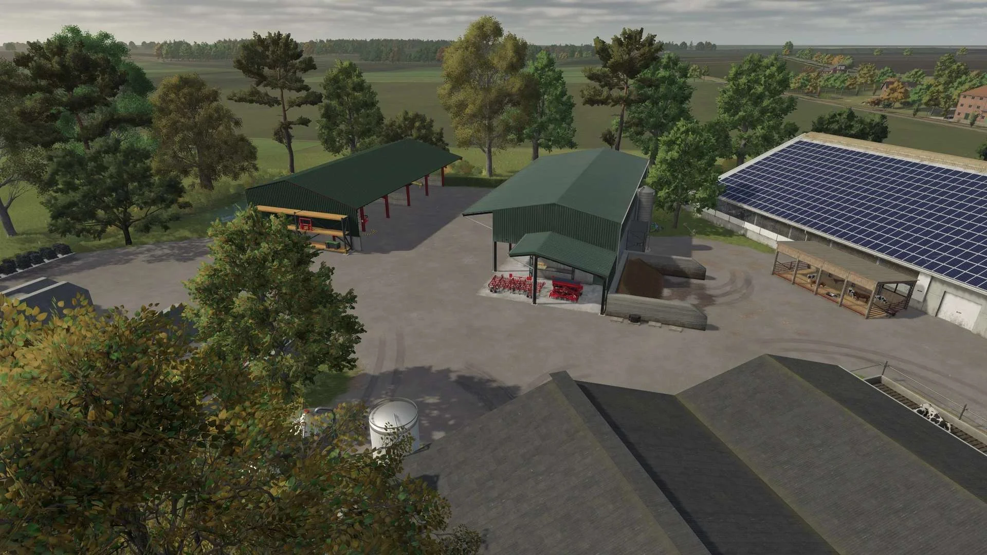 FS25 Savegame Umbau v1.0 Savegames Mod FS25 Mod Free Download