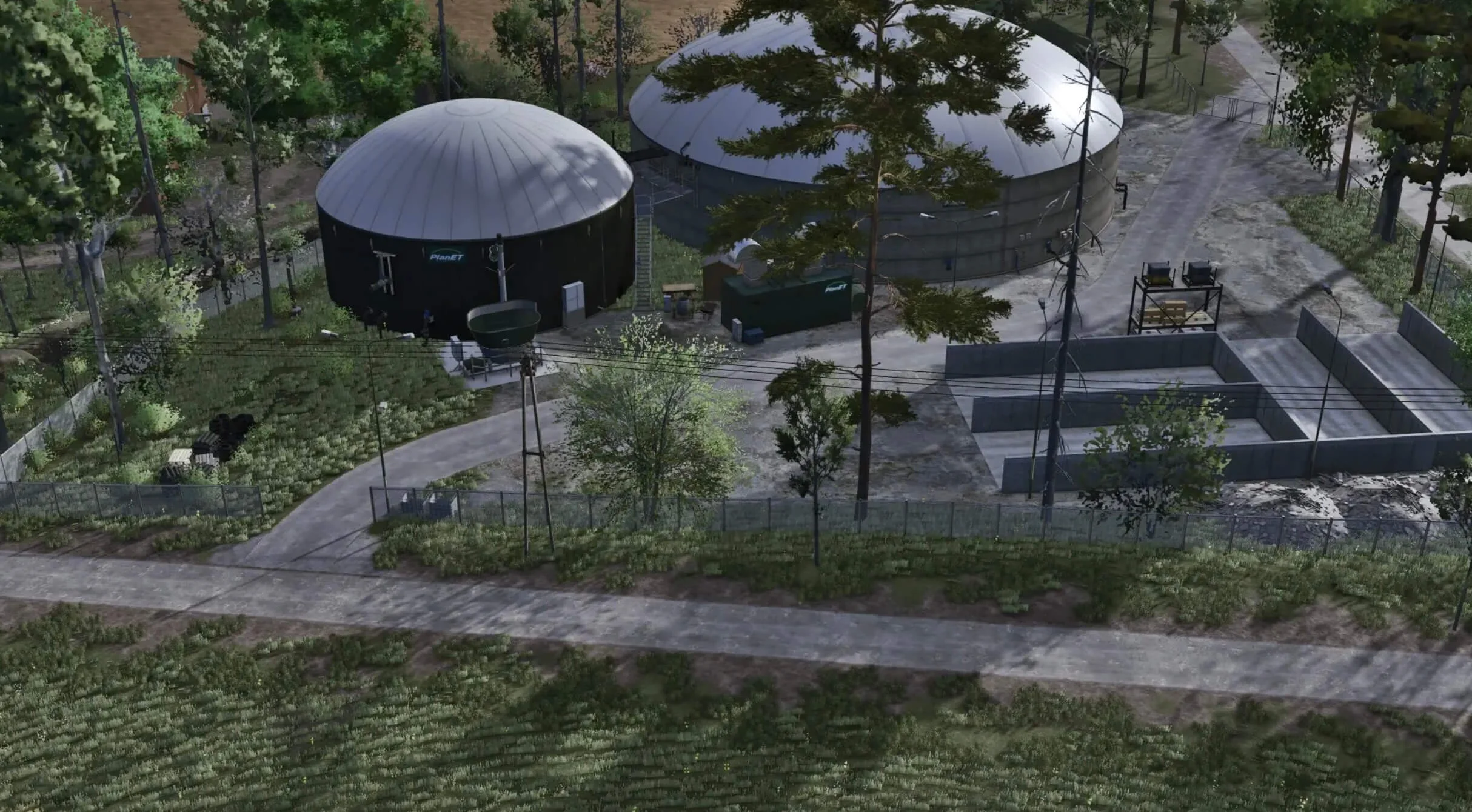 FS25 Zielnonka Savegame with 4 farms v1.0 Savegames Mod FS25 Mod Free Download