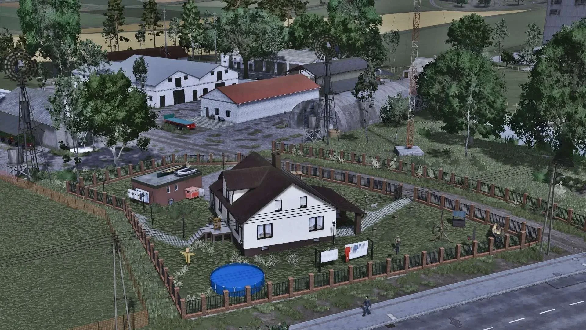 FS25 Zielonka Umbau Hof 2 v1.0 Savegames Mod FS25 Mod Free Download