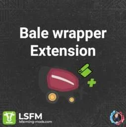 FS25 Bale Wrapper Extension v1.0 Scripts Mod FS25 Mod Free Download