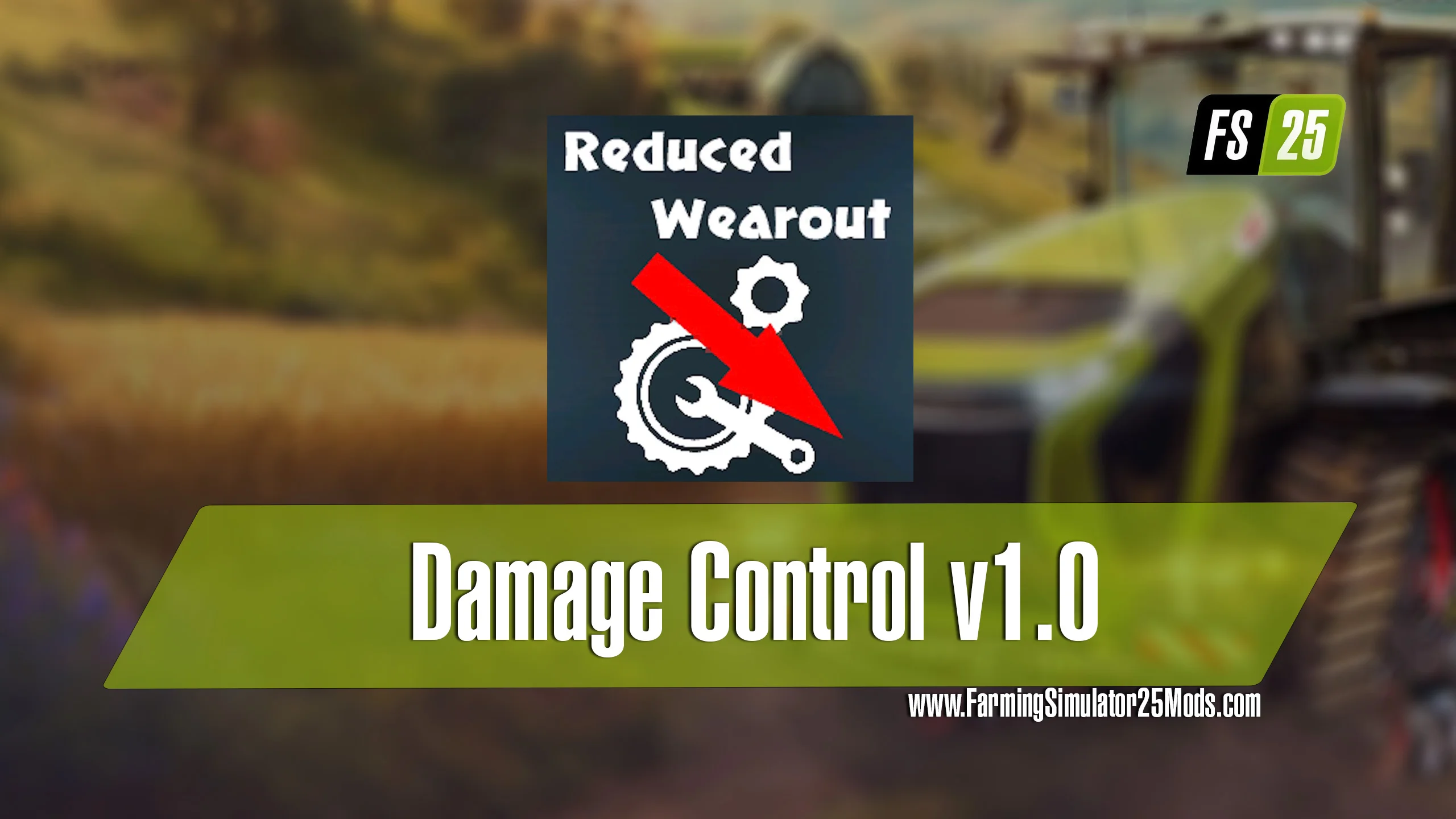 FS25 Damage Control v1.0 Scripts Mod FS25 Mod Free Download