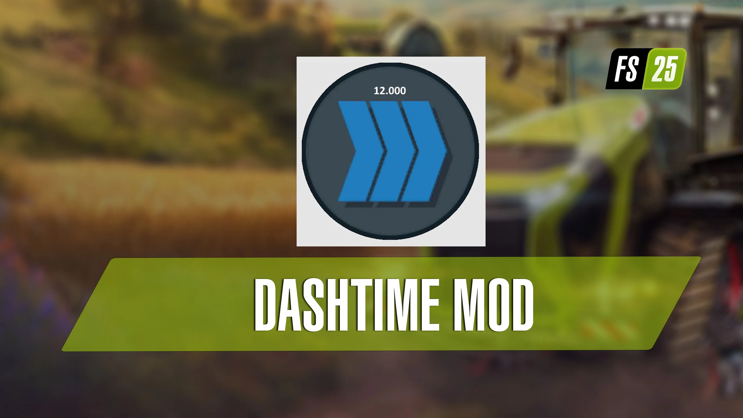 FS25 DashTime v1.0 Scripts Mod FS25 Mod Free Download