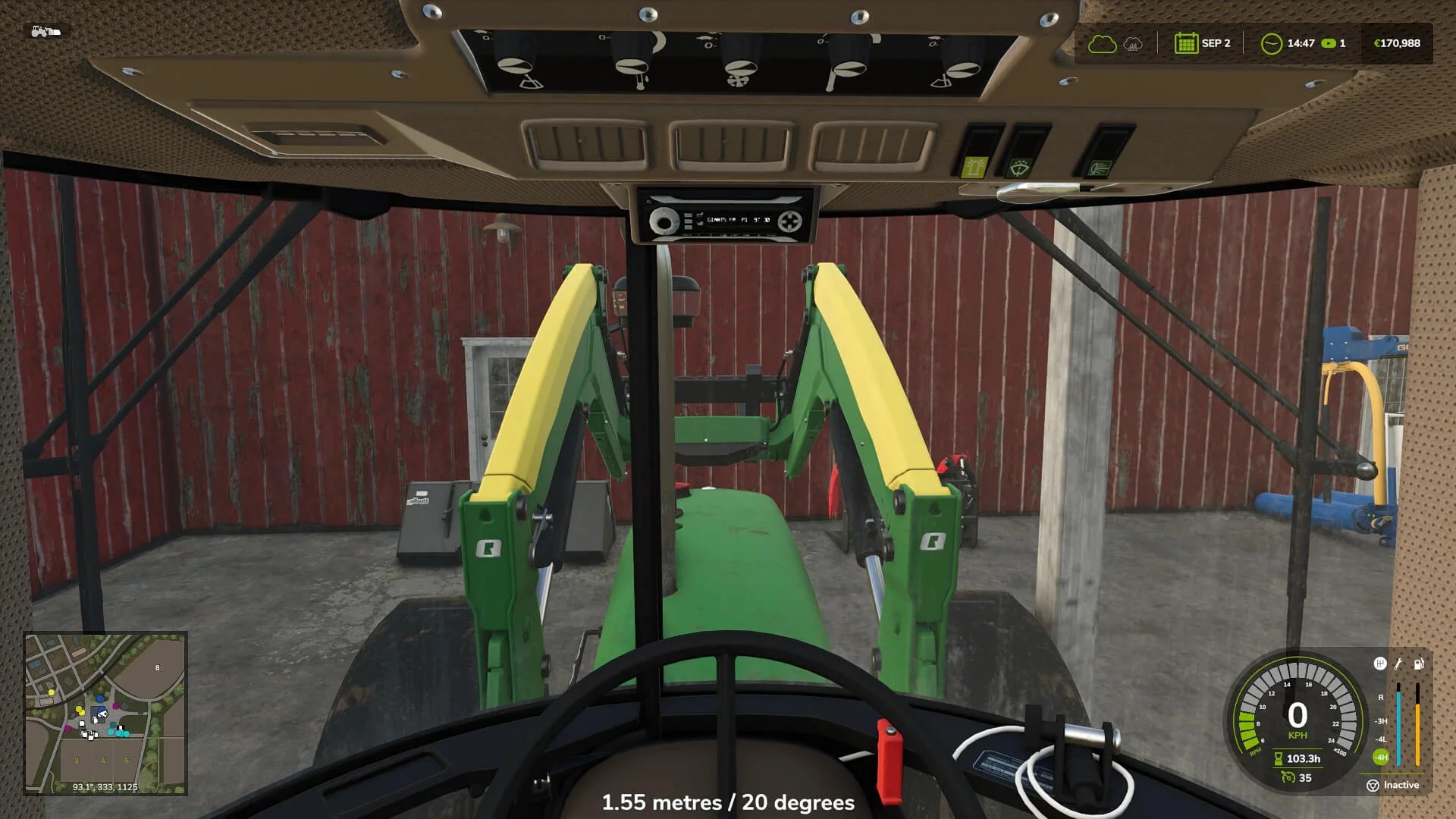 FS25 Display For Tool Position (convert) v1.0 Scripts Mod FS25 Mod Free Download