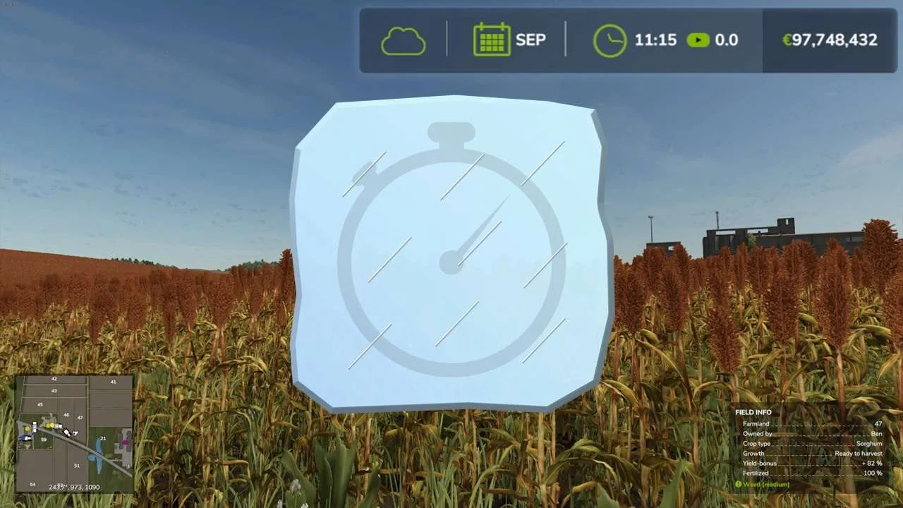 FS25 Freeze Time + More Times v1.0 Scripts Mod FS25 Mod Free Download
