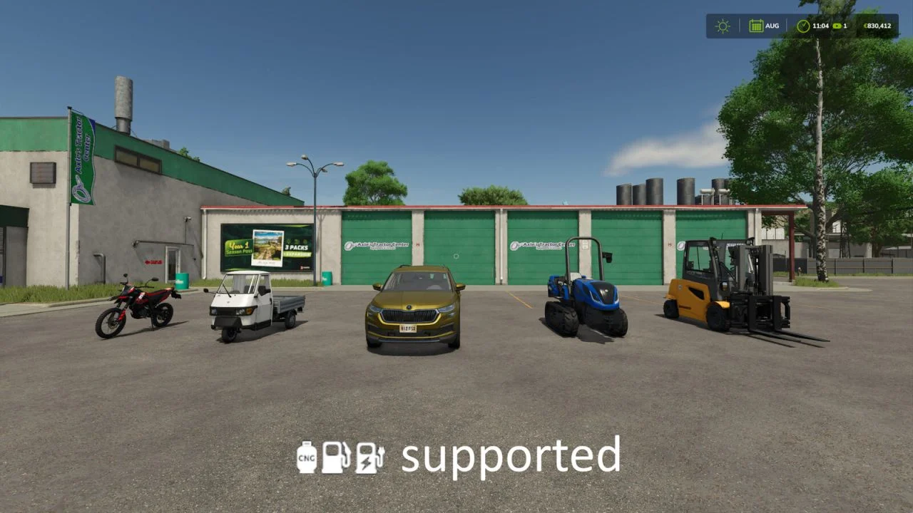 FS25 Fuel Level Warning v1.0 Scripts Mod FS25 Mod Free Download